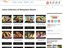 Tablet Screenshot of malayalamfullmovies.com